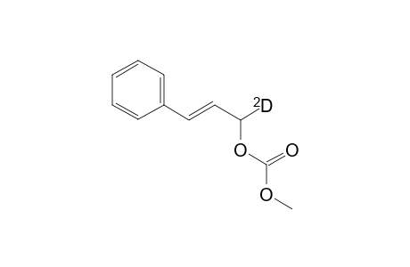 (+-)-(E)-1-[2H1]-3-Phenylprop-2-enyl Methyl carbonate