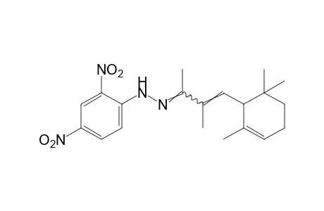 3-methyl-4-(2,6,6-trimethyl-2-cyclohexen-1-yl)-3-buten-2-one, (2,4-dinitrophenyl)hydrazone