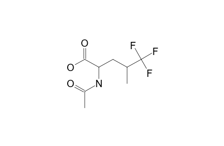 (2S,4R)/(2R,4S)-N-ACETYL-5,5,5-TRIFLUORO-LEUCINE