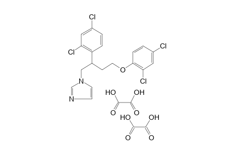 1-[4-(2,4-dichlorophenoxy)-2-(2,4-dichlorophenyl)butyl]imidazole, oxalate(1:2)