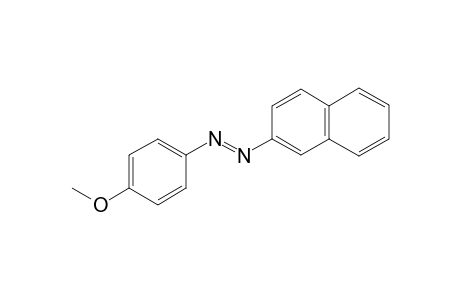 (E)-1-(4-Methoxyphenyl)-2-(2-naphthyl)diazene