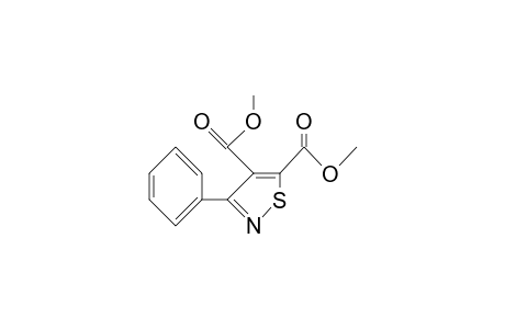 4,5-Isothiazoledicarboxylic acid, 3-phenyl-, dimethyl ester