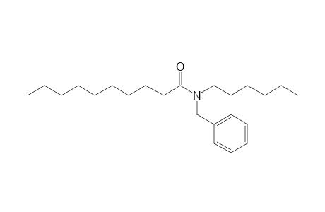 Decanoylamide, N-benzyl-N-hexyl-