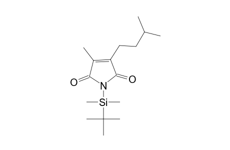 1-(tert-butyldimethylsilyl)-3-isopentyl-4-methyl-1H-pyrrole-2,5-dione