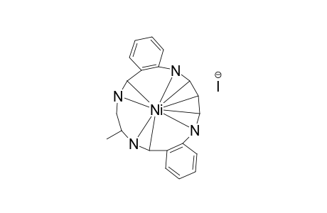 (+,-)-16-Methyl-16,17-dihydro-5H-dibenzo[f,m][1,4,8,12]tetraazacyclopentadecinatonickel(II) Iodide