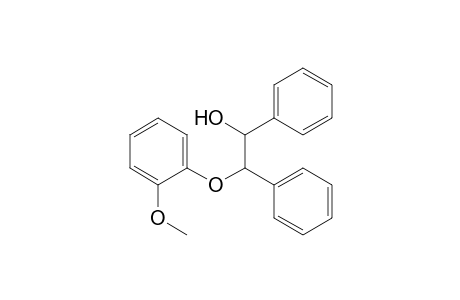 2-(2-Methoxyphenoxy)-1,2-diphenylethanol