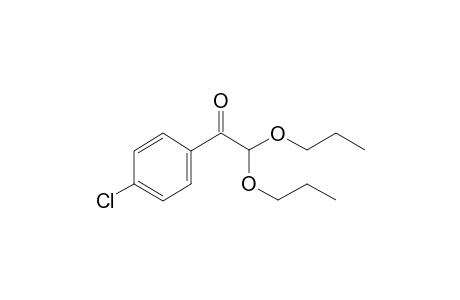 1-(4-chlorophenyl)-2,2-dipropoxyethanone