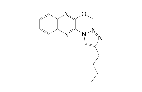 2-(4-Butyl-1H-1,2,3-triazol-1-yl)-3-methoxyquinoxaline