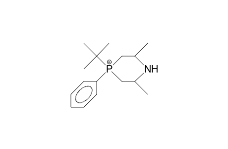 4-tert-Butyl-2R,6T-dimethyl-4-phenyl-1-azaphosphorinanium cation (ph ax)