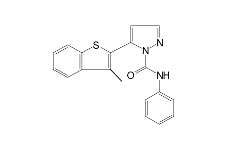 5-(3-methylbenzo[b]thien-2-yl)pyrazole-1-carboxanilide