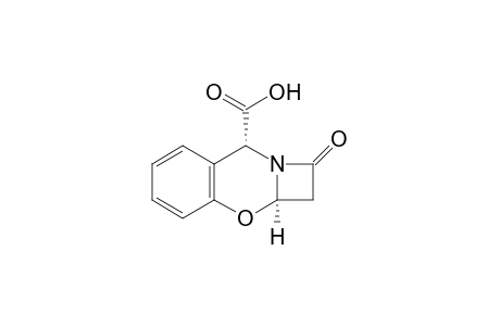 1-oxo-1,2,2a,8-tetrahydroazeto[2,1-b][1,3]benzoxazine-8-carboxylic acid