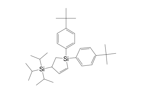 1,1-bis(4-tert-butylphenyl)-4-(triisopropylsilyl)-1-silacyclo-2-pentene