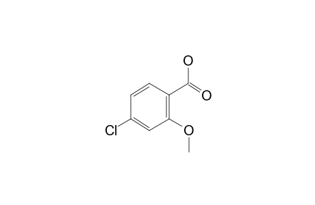 4-Chloro-2-methoxybenzoic acid