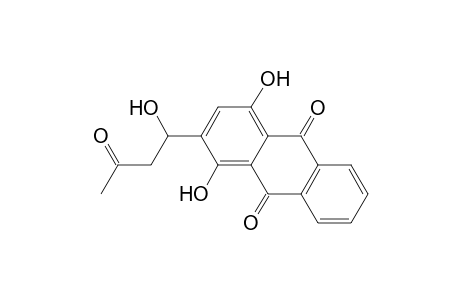 1,4-Dihydroxy-2-(1'-hydroxy-3'-oxobutyl)-9,10-anthraquinone