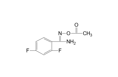 O-acetyl-2,4-difluorobenzamidoxime