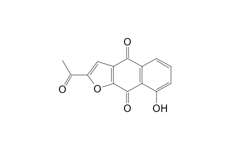 2-ACETYL-8-HYDROXYNAPHTHO-[2,3-B]-FURAN-4,9-DIONE