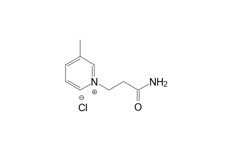 1-(2-carbamoylethyl)-3-methylpyridinium chloride