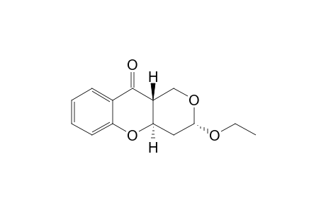 3.alpha.-Ethoxy-1,4,4a.alpha.,10a.beta.-tetrahydro-3H,10H-pyrano[4,3-b][1]benzopyran-10-one