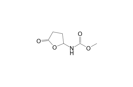 methyl N-(5-oxidanylideneoxolan-2-yl)carbamate