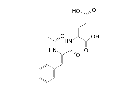 glutamic acid, N-[(2Z)-2-(acetylamino)-1-oxo-3-phenyl-2-propenyl]-