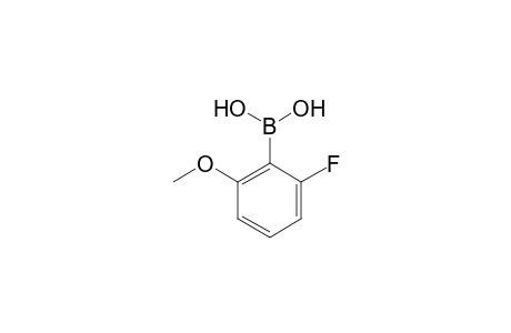 2-Fluoro-6-methoxybenzeneboronic acid