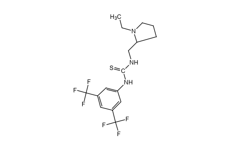 1-[(1-ETHYL-2-PYRROLIDINYL)METHYL]-3-(alpha,alpha,alpha,alpha',alpha',alpha'-HEXAFLUORO-3,5-XYLYL)-2-THIOUREA