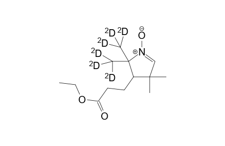 4-[2-(Ethoxycarbonyl)ethyl]-3,3-dimethyl-5,5-([(2)H3]methyl)-1-pyrrolodine N-Oxide