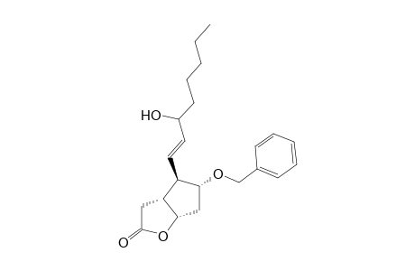 (E)-(1S,5R,6R,7R,3'R)-7-Benzyloxy-6-(3'-hydroxyoct-1'-enyl]-2-oxabicyclo[3.3.0]octan-3-one