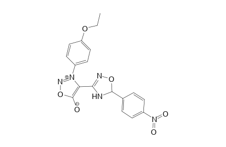3-(p-Ethoxyphenyl)-4-[5-(4-nitrophenyl)-.delta.(2)-1,2,4-oxadiazolin-3-yl]sydnone