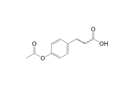 CINNAMIC ACID, P-ACETOXY-,