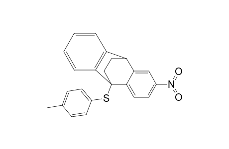 2-Nitro-9,10-dihydro-9,10-ethanoanthracen-10-yl p-tolyl sulfide