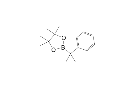 4,4,5,5-Tetramethyl-2-(1-phenylcyclopropyl)-1,3,2-dioxaborolane