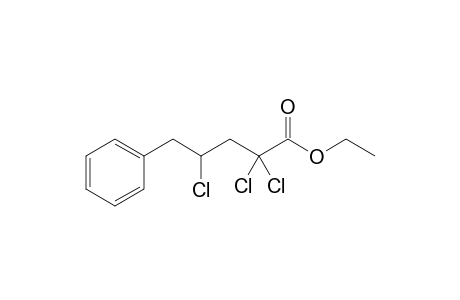 Ethyl 2,2,4-trichloro-5-phenylpentanoate