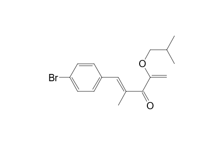 (E)-1-(4-Bromo-phenyl)-4-isobutoxy-2-methyl-penta-1,4-dien-3-one