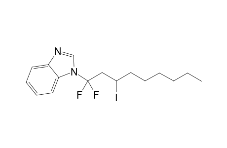 1-(1,1-Difluoro-3-iodononyl)-1H-benzoimidazole