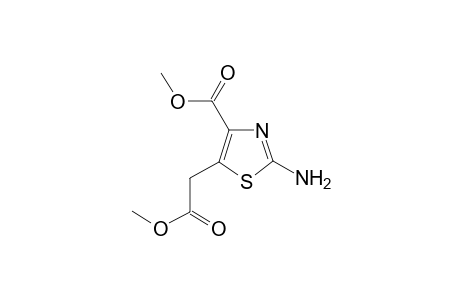 Methyl 2-amino-5-(2-methoxy-2-oxoethyl)thiazole-4-carboxylate