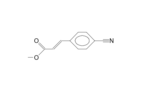 (E)-3-(4-Cyanophenyl)-2-propenoic-acid, methylester