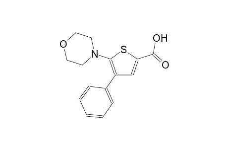 2-thiophenecarboxylic acid, 5-(4-morpholinyl)-4-phenyl-