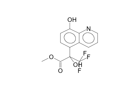 8-HYDROXY-5-(1-HYDROXY-1-CARBMETHOXYTRIFLUOROETHYL)QUINOLINE