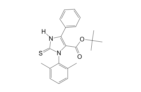 5-phenyl-2-thioxo-3(2,6-xylyl)-4-imidazoline-4-craboxylic acid, tert-butyl ester