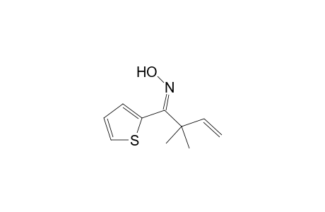 (Z)-2,2-dimethyl-1-(thiophen-2-yl)but-3-en-1-one oxime