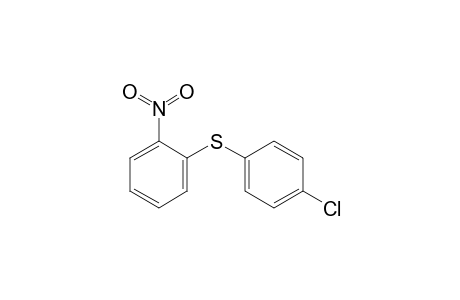 p-chlorophenyl o-nitrophenyl sulfide