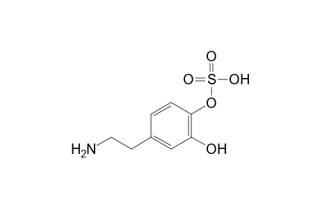 4-(2-aminoethyl)pyrocatechol, 1-(hydrogen sulfate)