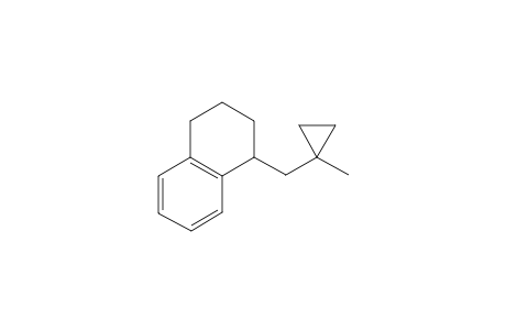 1-(1-Methylcyclopropyl)methyl-1,2,3,4-tetrahydronaphthalene