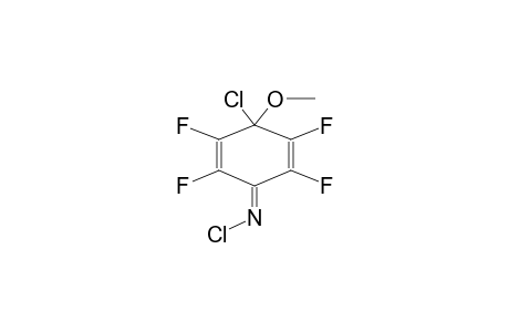 N,4-DICHLORO-4-METHOXYTETRAFLUOROCYCLOHEXA-2,5-DIENYLIDENEAMINE