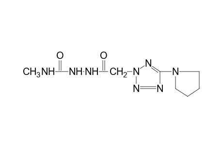 4-methyl-1-{[5-(1-pyrrolidinyl)-2H-tetrazol-2-yl]acetyl}semicarbazide