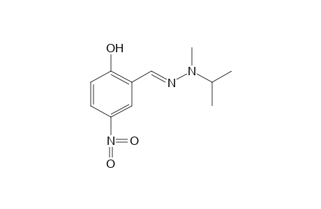 5-nitrosalicylaldehyde, isopropylmethylhydrazone