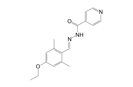 isonicotinic acid, (2,6-dimethyl-4-ethoxybenzylidene)hydrazide