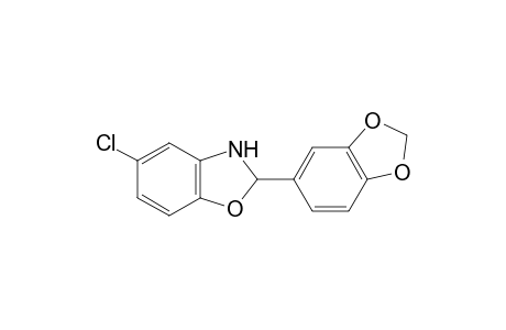 5-chloro-2-[3,4- (methylenedioxy)phenyl]benzoxazoline