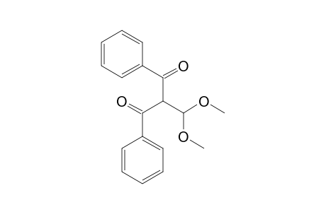 2-(Dimethoxymethyl)-1,3-diphenylpropane-1,3-dione